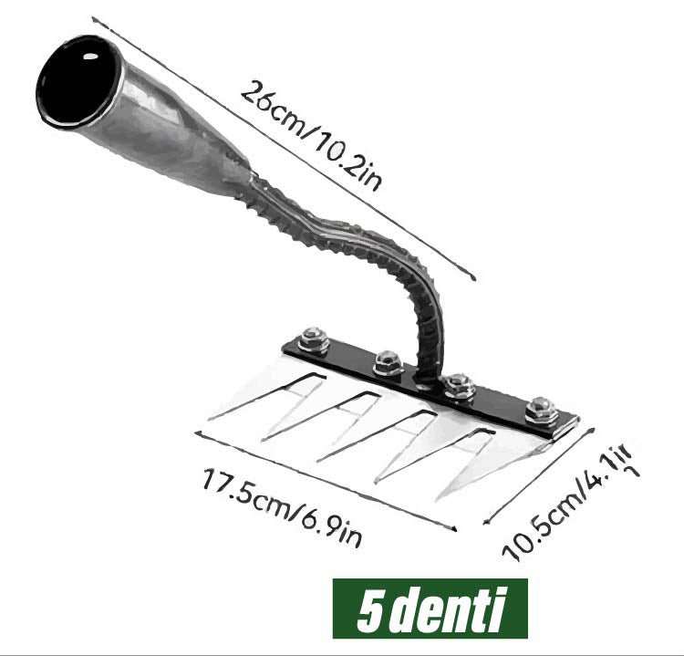 rastrello da diserbo