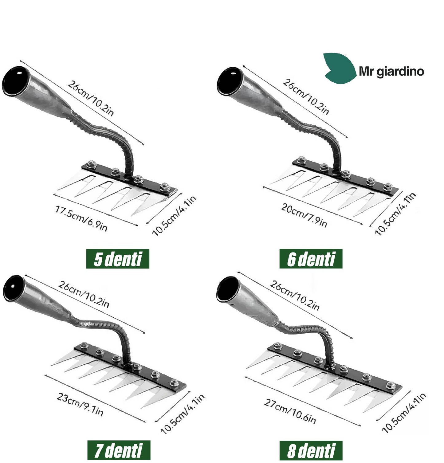 rastrello da diserbo